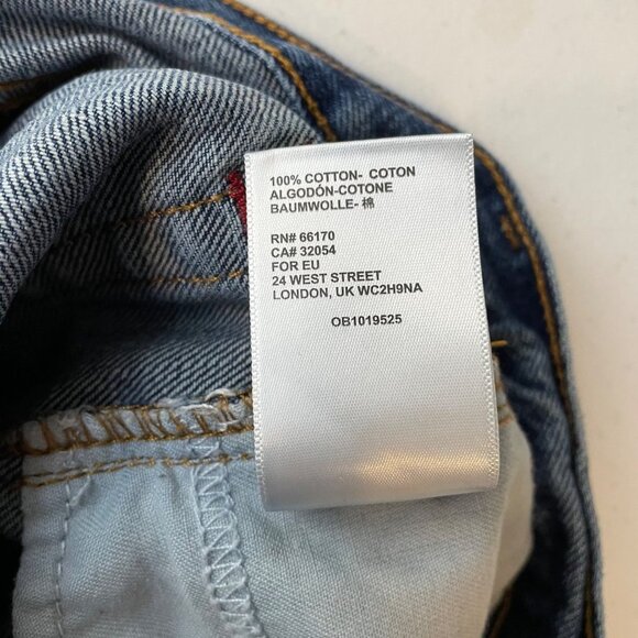 BDG Vintage Boot Cut Jeans Size 27 Button Fly Cropped Urban Outfitters - Picture 9 of 9